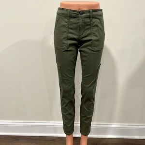 Banana Republic olive Green Cargo Pants Size 2